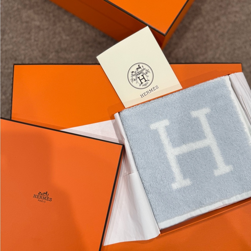 Hermes Light Blue Avalon Children's Towel Set